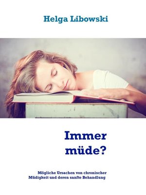 cover image of Immer müde?